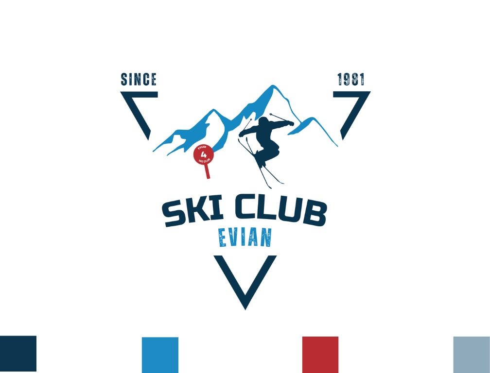 Création de logo pour un club de ski
