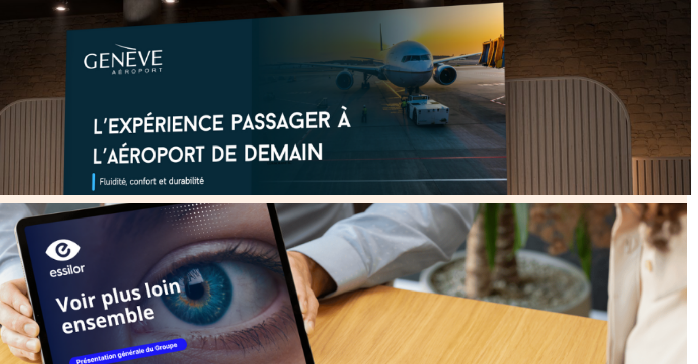 Réalisation de supports de présentation digitaux
